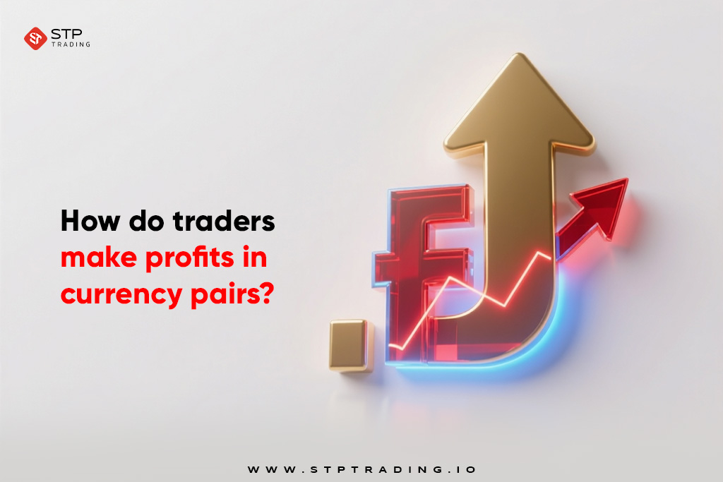 How do traders make profits in currency pairs?